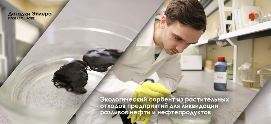 Ученые СПбГУПТД разработали новый экологический сорбент из растительных отходов предприятий