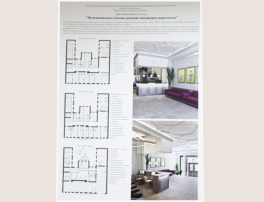 Дипломная работа по теме Дизайн проект интерьеров отеля 'Лесная алея'